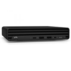 Desktop hp 260 g9 desktop mini cu procesor intel core i3-1215u, video integrat intel uhd graphics, ram 8gb, ssd 256gb, hp black 125 wired keyboard, hp black 125 usb mouse, black, freedos, 1yw,  Desktop PC | electropc.ro
