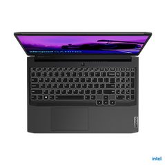 Laptop gaming lenovo ideapad gaming 3 15ihu6, 15.6" full hd, ips, 120 hz, intel core i5-11320h (4c / 8t, 3.2 / 4.5ghz, 8mb), 16gb, 512 gb, rtx 3050 ti, free dos, shadow black, 2-year, depot,  Laptopuri | electropc.ro