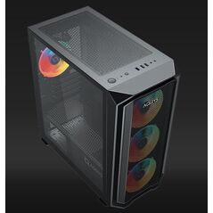 Carcasa aqirys wezen midi tower black rgb,  Carcase | electropc.ro