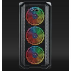 Carcasa aqirys wezen midi tower black rgb,  Carcase | electropc.ro