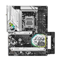 Placa de baza asrock b650e steel legend wifi am5  supports amd ryzen™ 7000 series processors 16+2+1 phase power design, sps 4 x ddr5 dimms, supports up to 6400+(oc) 1 pcie 5.0 x16, 1 pcie 3.0 x16 graphics output options: 1 hdmi, 1 displayport 7.1 ch hd au,  Placi de baza | electropc.ro