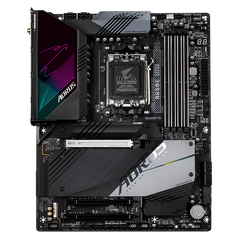 Placa de baza gigabyte b650e aorus master am5, supports 7000 series amd ryzen, 4x dimm slots, ddr5 6600mhz, pcie gen 5, 4x sata 6gb/s connectors, 4xm.2 slot, 2.5gb lan, usb type-c, wifi 6e, atx,  Placi de baza | electropc.ro
