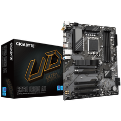 Placa de baza gigabyte b760 ds3h ax lga1700, 4x ddr5 7600mhz, 1x hdmi, 1x displayport, 5x pcie x16, 2x m.2, 4x sata 6gbps, lan 1gbps, wifi 6e, atx,  Placi de baza | electropc.ro