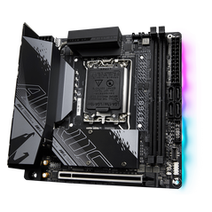 Placa de baza gigabyte b760i aorus pro lga1700, 2x ddr4, 1x hdmi, 1x displayport, 1x pcie 4.0 x16, 2x m.2, 4x sata 6gbps, wifi 6, mini-itx,  Placi de baza | electropc.ro
