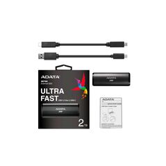 Ssd extern adata se760, 2tb, negru, usb 3.2,  Hard Disk-uri externe | electropc.ro