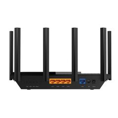 Tp-link axe5400 tri-band gigabit wi-fi6 router, archer axe75, standarde wireless: ieee 802.11ax 6 ghz,  ieee 802.11ax/ac/n/a 5 ghz, ieee 802.11ax/n/b/g 2.4 ghz, 6 x antene fixe, procesor: 1.7 ghz quad core, interfata: 1 x gigabit wan, 4 x gigabit lan, 1 x,  Routere Wireless | electropc.ro