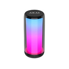 Boxa portabila akai cs2 glow, 10w, negru,  Sisteme audio | electropc.ro