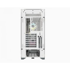 Carcasa corsair icue 5000x rgb tempered glass mid-tower atx pc smart case — white  case dimensions 520mm x 245mm x 520mm maximum gpu length 400 maximum psu length 250 maximum cpu cooler height 170 expansion slots 7 vertical + 2 horizontal case drive bays ,  Carcase | electropc.ro