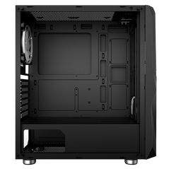Carcasa njoy fort, middle tower, atx, fara sursa, black,  Carcase | electropc.ro