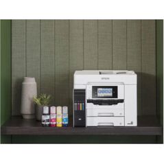 Multifunctional inkjet color ciss epson l6580, dimensiune a4 (printare, copiere, scanare, fax), viteza 32 ppm alb-negru, 32ppm color, rezolutie 4800x1200 dpi, alimentare hartie 250 coli, adf 50 coli scanner cis rezolutie 1200x2400 dpi, dadf, fax memorie 1,  Multifunctionale Inkjet | electropc.ro