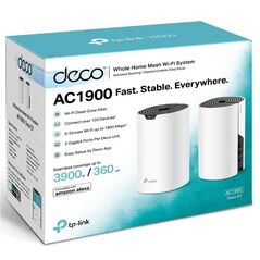 Tp-link sistem mesh wi-fi pentru întreaga casă ac1900, deco s7(2- pack);wi-fi 5, standarde wireless: ieee 802.11ac/n/a 5 ghz, ieee 802.11n/b/g 2.4 ghz, viteza wireless: 5 ghz: 1300 mbps, 2.4 ghz: 600 mbps, 3 x antene interne, mu-mimo, mod router, mod acce,  Routere Wireless | electropc.ro