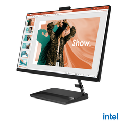 All-in-one lenovo ideacentre aio 3 27iap7 27" fhd (1920x1080) ips 250nits, intel® core™ i5-12450h, 8c (4p + 4e) / 12t, p-core 2.0 / 4.4ghz, e-core 1.5 / 3.3ghz, 12mb, video integrated intel® iris® xe graphics, ram 1x 8gb so-dimm ddr4-3200, two ddr4 so-dim,  All in one PC | electropc.ro