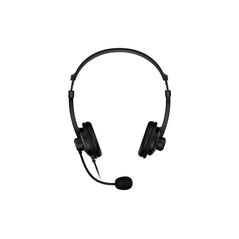 Casti genius hs-230u cu fir, negru,  Casti audio | electropc.ro