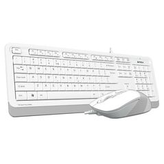 Kit a4tech f1010-w white usb,  Kit mouse tastatura | electropc.ro