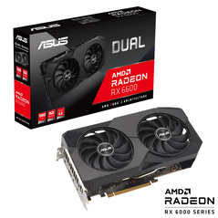 Placa video asus dual radeon rx6600 8gb v2, gddr6, 128bit, 2491mhz boost clock, 1x hdmi 2.1, 3xdisplayport 1.4a, pci-e 4.0,  Placi video | electropc.ro