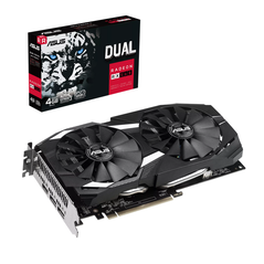 Placa video asus dual rx 560 4gb, gddr5, 128bit 1x hdmi, 2x displayport, pcie 3.0,  Placi video | electropc.ro