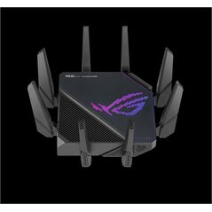 Asus tri-band wifi gaming router ax11000 pro, gt-ax11000 pro; network standard: ieee 802.11ax, ipv4, ipv6, segment ax11000 ultimate ax performance, 2.4ghz 1148mbps, 5g-1hz 4804mbps, 5g-2hz 4804mbps, 8 x antene detasabile, processor 2.0 ghz, 256mb nand fla,  Routere Wireless | electropc.ro