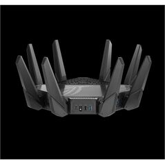 Asus tri-band wifi gaming router ax11000 pro, gt-ax11000 pro; network standard: ieee 802.11ax, ipv4, ipv6, segment ax11000 ultimate ax performance, 2.4ghz 1148mbps, 5g-1hz 4804mbps, 5g-2hz 4804mbps, 8 x antene detasabile, processor 2.0 ghz, 256mb nand fla,  Routere Wireless | electropc.ro