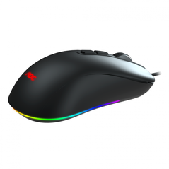 Mouse aoc gm300b, usb 2.0, 6200dpi, 7 butoane, rgb, 1.8m, negru,  Mouse | electropc.ro