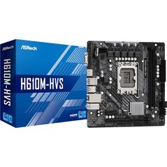 Placa de baza asrock h610m-hvs d4, lga 1700,  Placi de baza | electropc.ro