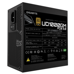 Sursa gigabyte ud1000gm, 1000w, 80plus gold, eff. 90%, atx,  Surse PC | electropc.ro