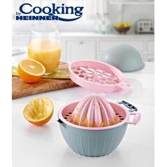 storcator manual pentru citrice/ rodie, plastic, cooking by heinner ( mix doua culori in bax  gri/ rosu),  Telefoane mobile & accesorii | electropc.ro