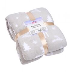 Patura fleece 200x220cm-reni,  Paturi si Cuverturi | electropc.ro
