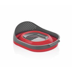 Strecuratoare pliabila pentru orez/ fasole/ mazare 27.5 x 23 cm, cooking by heinner,  Telefoane mobile & accesorii | electropc.ro
