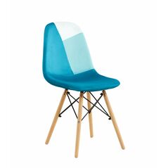 Set 2 scaune stil scandinav- blue  HR-S2CHPTH-BLU