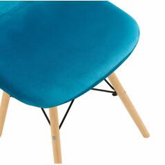 Set 2 scaune stil scandinav- blue  HR-S2CHPTH-BLU
