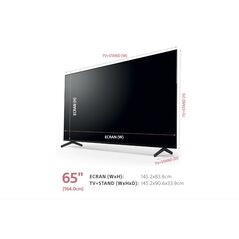 Televizor, sony, seria x80k, kd65x80kaep, 2022, 65" - 164cm, led, smart tv, 4k, black, plat, google tv, mirroring ios, android, 4k hdr processor x1, hdr 10, hlg triluminos pro, 50 hz, dvb-t/t2//c/s/s2, 2, 20 w, wi-fi, bluetooth, 2 x hdmi 2.0, 1 x rj-45, c,  Televizoare | electropc.ro