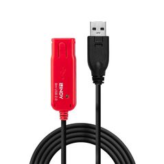 Cablu lindy active extensionpro ly-42780, usb 2.0, 8m, negru,  Cabluri periferice | electropc.ro