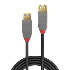 Cablu transfer lindy ly-36760, usb 3.2 type a, 0.5m, anthra line,  Cabluri periferice | electropc.ro