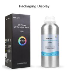 Creality rasina standard rigida fotosensibila, 500g, culoare alb, ambalaj: recipient aluminiu, compatibila cu imprimante 3d cu tehnologie lcd.,  Accesorii imprimare 3D | electropc.ro