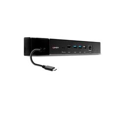 Mini docking station lindy usb 3.2 gen 2 type c - hdmi, pd 3.0 100w, usb 3.2 gen 2, gigabit  specifications  interface: usb type c to 3x usb type a / 1x usb type c / 1x rj45 / 1x hdmi interface standard: usb 3.2 gen 2, usb 2.0, gigabit lan, hdmi supported  LY-43319