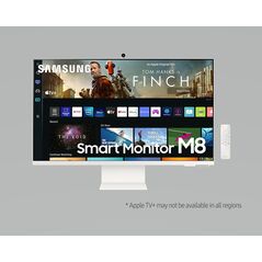 Monitor 32" samsung ls32bm801uuxen smart tv experience, os: tizen™, panel type: va, resolution: 3840 x 2160, hdr10, hdr10+, aspect ratio: 16:9, refresh rate: 60hz, response time: 4ms gtg, brightness: 400 cd/㎡ , contrast(static): 3000:1, viewing angle: 178,  Monitoare LED | electropc.ro