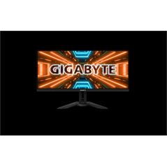 Monitor gaming gigabyte m34wq 34", ips, 3440 x 1440 (wqhd), non-glare, brightness, 400 cd/m2 (typ), contrast ratio:1000:1, viewing angle: 178° (h)/178°(v), display colors: 8 bits, response time: 1ms (mprt), refresh rate: 144hz, flicker-free, hbr3, interfa,  Monitoare LED | electropc.ro
