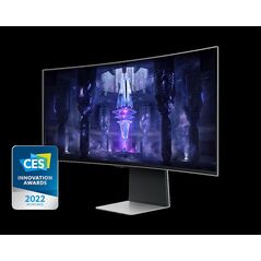 Monitor smart samsung ls34bg850suxen 32 inch, os: tizen™, panel type: oled, resolution: 3,440 x 1,440, aspect ratio: 21:9, refresh rate:max 175hz, response time gtg: 0.1ms, brightness: 250 cd/㎡, contrast (static): 1,000,000:1, viewing angle: 178/178, colo,  Monitoare LED | electropc.ro