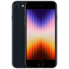 Apple iphone se 3 5g (2022) 4.7" 64gb midnight (black) (no adapter & headphones),  Telefoane mobile | electropc.ro