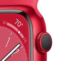 Apple watch s8 gps 41mm (product)red aluminium case with (product)red sport band - s/m,  SmartWatch-uri | electropc.ro