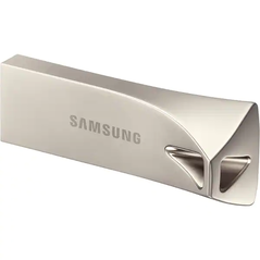 Memorie usb flash drive samsung 256gb bar plus, usb 3.1 gen1, champaign silver,  Memorii USB | electropc.ro