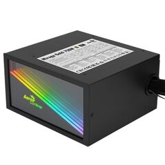 Sursa full modulara aerocool mirage gold 750w neagra iluminare argb, certificata 80 plus gold eficienta 90%, iluminare argb, singlerail (62a), ventilator silentios de 120mm cu control termic automat, 3x 6+2pin pcie, 8x sata, 4x molex, 2x 4+4pin eps12v (lu,  Surse PC | electropc.ro