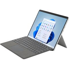 Microsoft surface pro 8  13" 4g/lte, tablet pc (platinum), windows 11 pro, 512gb, 16gb ram, intel® core™ i5-1145g7 2,6 ghz,  Tablete | electropc.ro