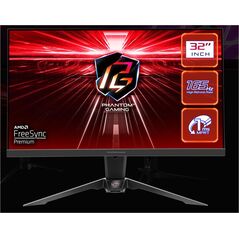 Monitor gaming asrock pg32qf2b, diagonala: 31.5", aspect: 16:9, anti-glare, rezolutie: 2560 x 1440, refresh rate: 165hz, luminozitate: 550 cd/m2, contrast: 3000:1, unghi vizualizare: 178°(h) / 178°(v), culori: 16.7m, timp raspuns: 1ms, flicker free, difuz,  Monitoare LED | electropc.ro