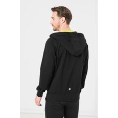 Hanorac coton casual barbati black-l,  Hanorace | electropc.ro