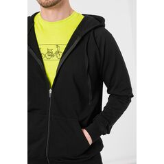 Hanorac coton casual barbati black-m,  Hanorace | electropc.ro