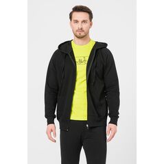 Hanorac coton casual barbati black-xxl,  Hanorace | electropc.ro