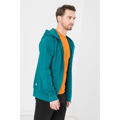 Hanorac coton casual barbati petrol-s,  Hanorace | electropc.ro
