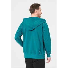 Hanorac coton casual barbati petrol-s,  Hanorace | electropc.ro