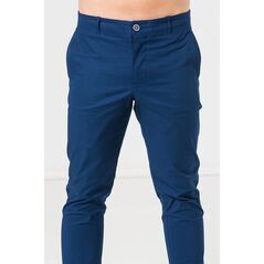 Pantaloni lung casual barbati  navy s,  Pantaloni | electropc.ro